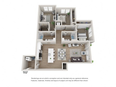 1350 Kari Court Studio-3 Beds Apartment for Rent - Photo Gallery 29